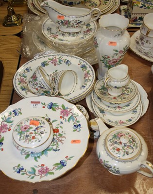 Lot 157 - An Aynsley Pembroke pattern part tea and...