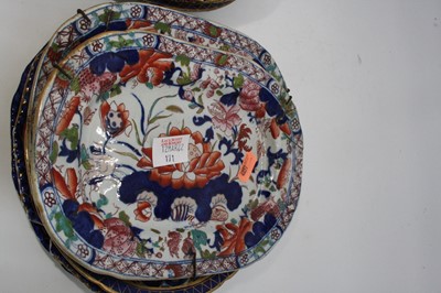 Lot 171 - An early 19th century Derby porcelain Japan...