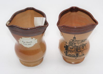 Lot 245 - A pair of late 19th century Doulton Lambeth...