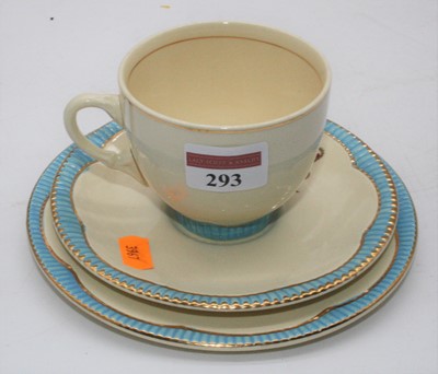 Lot 293 - A Clarice Cliff Elizabeth II Coronation teacup,...