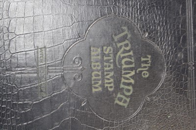 Lot 663 - A Triumph stamp album, 16th edition, contents...