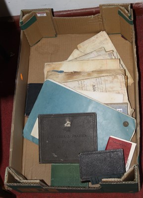 Lot 194 - A collection of books and ephemera, inlcuding...
