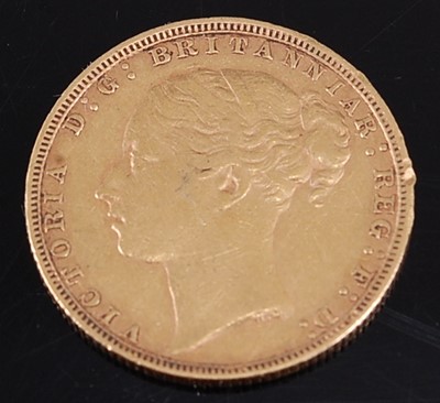 Lot 2221 - Great Britain, 1884 gold full sovereign,...
