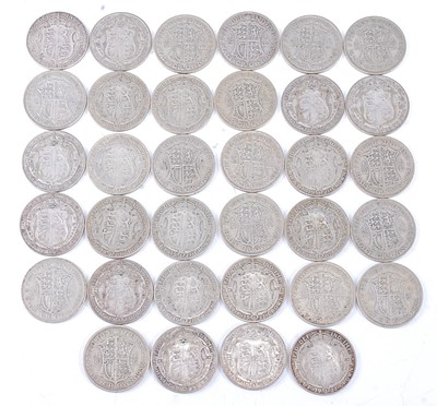 Lot 2179 - Great Britain, a collection of George V half...