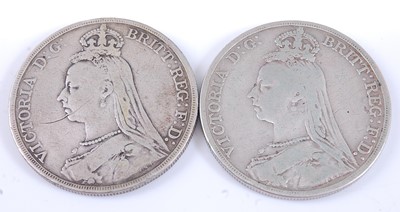 Lot 2020 - Great Britain, 1889 crown, Victoria jubilee...