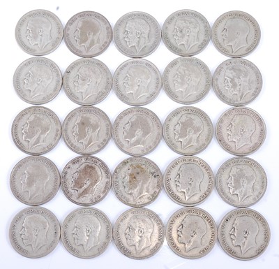 Lot 2148 - Great Britain, a collection of George V half...