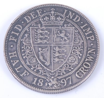 Lot 2051 - Great Britain, 1897 half crown, Victoria...