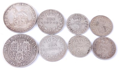 Lot 2128 - Great Britain, 1902 shilling, Edward VII, rev;...