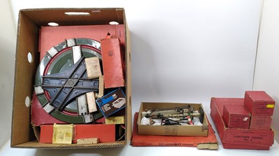 Lot 255 - Hornby 0 gauge: a small collection of...