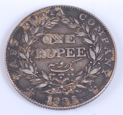 Lot 2146 - East India Company, 1835 one rupee, William...