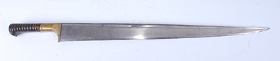 Lot 145 - A large 19th century Afghan Khyber knife,...