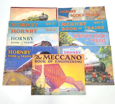 Lot 212 - 9 various original copies of Hornby Book of...