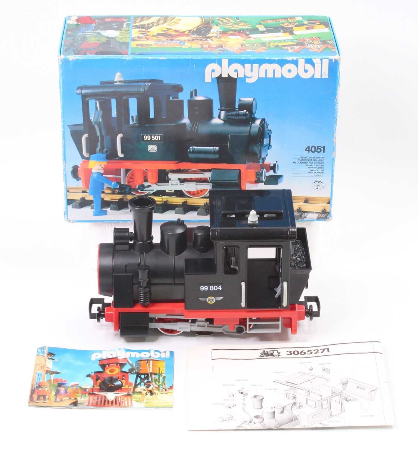 Lot 12 - Vintage Playmobil Train System in Box