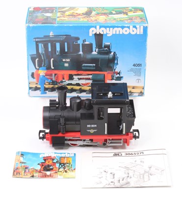 Lot 219 - Playmobil No.4051 DB No.99501 0-4-0 Tank...