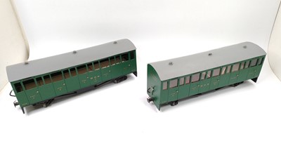 Lot 226 - A pair of G scale MDR and Co Fusion Special...