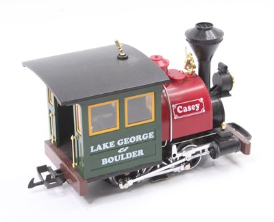 Lot 228 - Lehmann LGB G Scale "Casey" Lake George and...