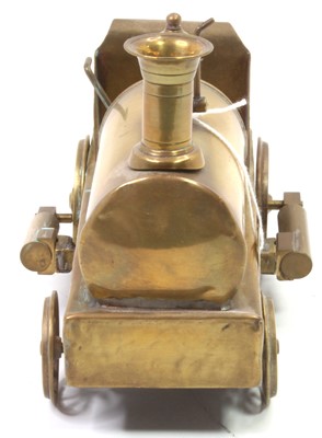 Lot 17 - Early 20th-century brass dribbler type...