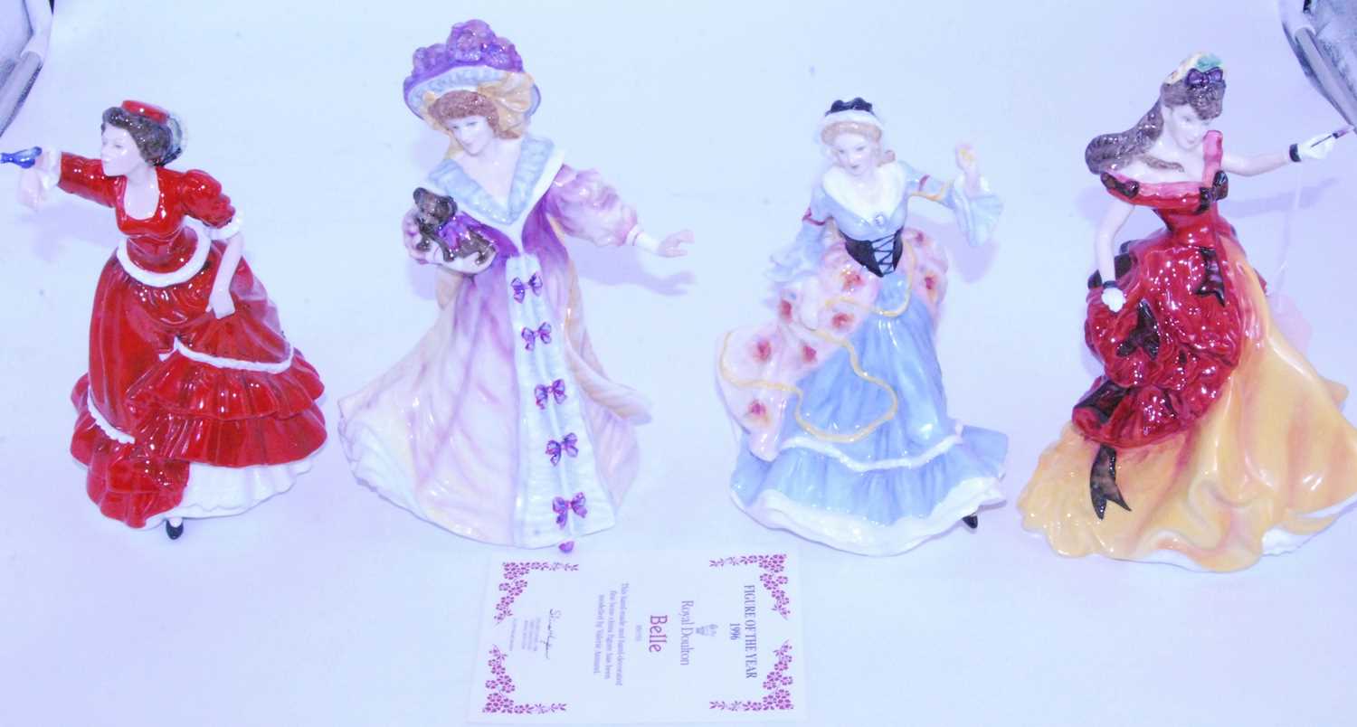 Lot 3 - A collection of four Royal Doulton figurines...