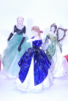 Lot 28 - A collection of seven Royal Doulton figurines...