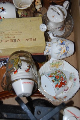Lot 70 - A box of miscellaneous items, to include a...