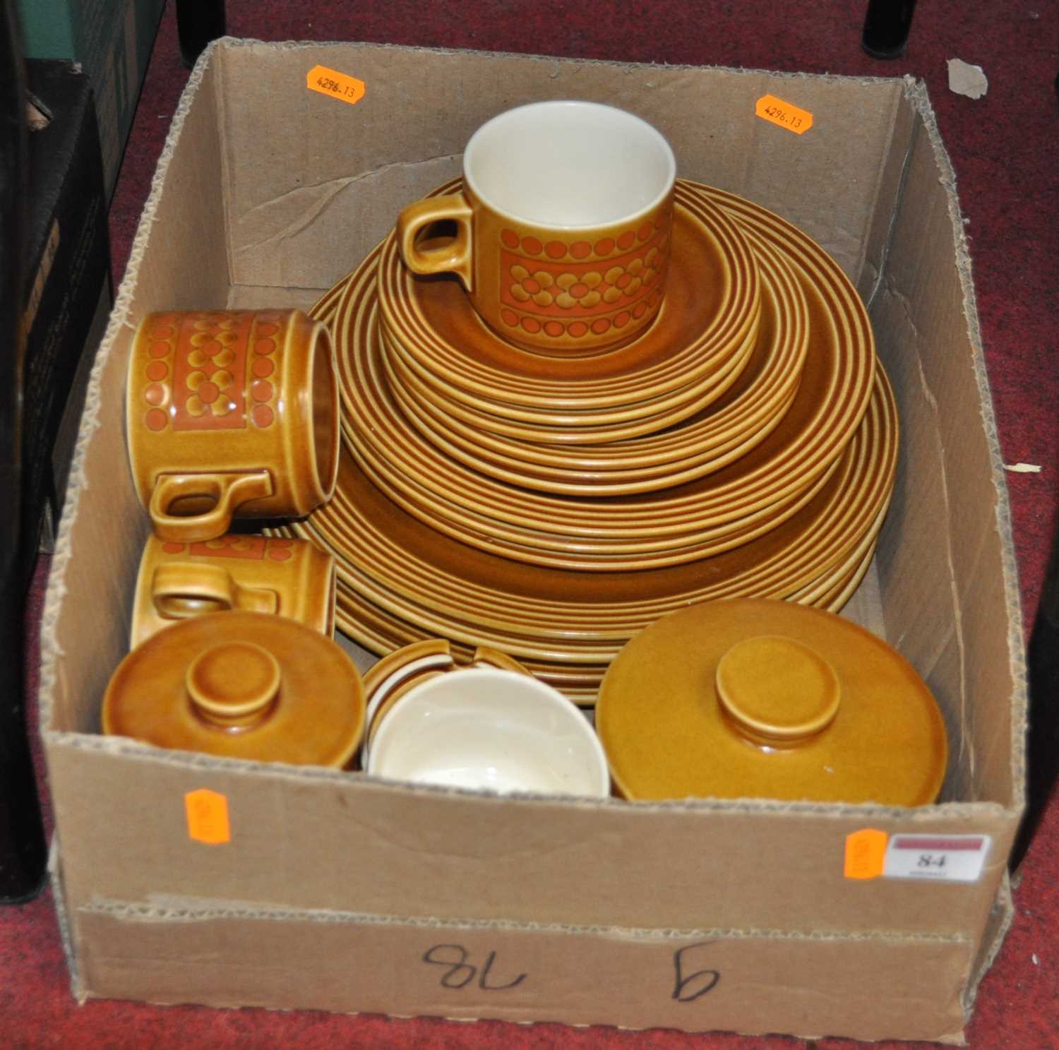 Lot 84 - A 1970s Hornsea part tea and dinner service in...