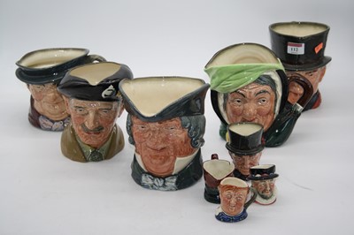 Lot 112 - A collection of assorted Doulton character...