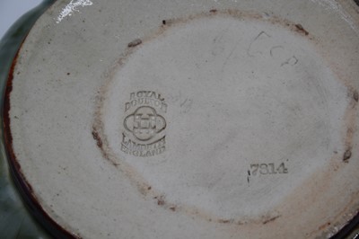 Lot 117 - A Royal Doulton Lambeth stoneware bowl of...