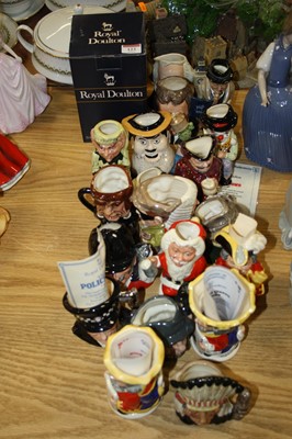 Lot 123 - A large collection of Royal Doulton character...