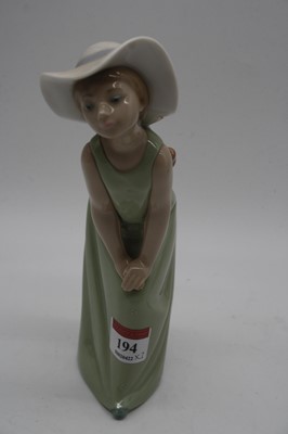 Lot 194 - A Lladro Spanish porcelain figure modelled as...