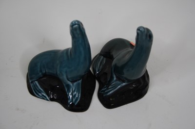 Lot 165 - A collection of Poole Pottery animal figures,...