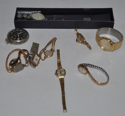 Lot 277 - A collection of vintage lady's wristwatches,...