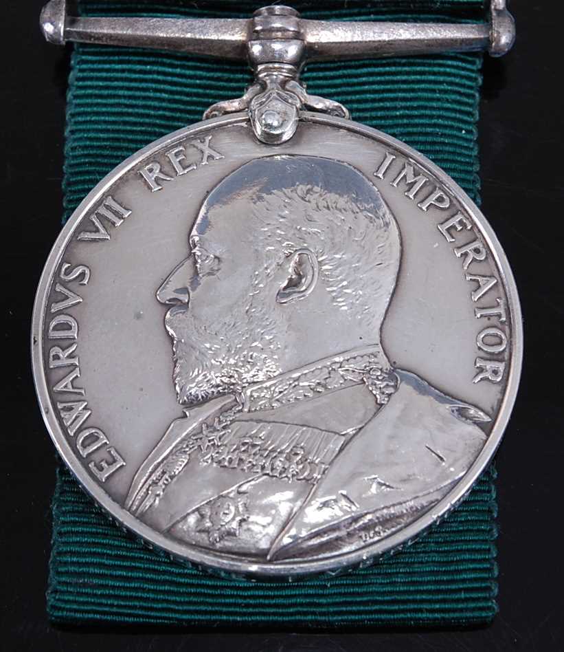 Lot 148 - A Volunteer Long Service medal, Edward VIII,...