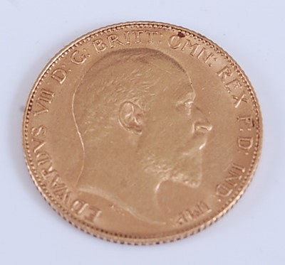 Lot 2060 - Great Britain, 1903 gold half sovereign,...
