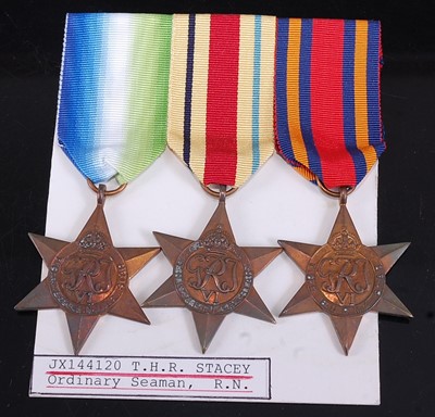 Lot 93 - A collection of WW II medals, to include...