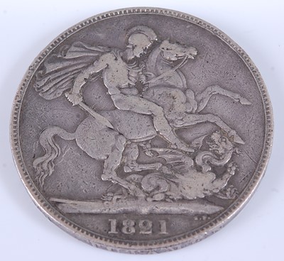Lot 2022 - Great Britain, 1821 crown, George IIII...