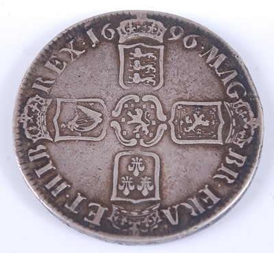 Lot 2036 - Great Britain, 1696 crown, William III...
