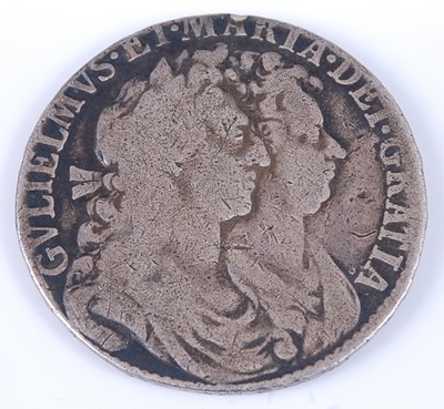 Lot 2037 - Great Britain, 1689 half crown, William and...