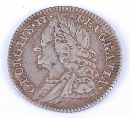 Lot 2165 - Great Britain, 1757 sixpence, George II draped...
