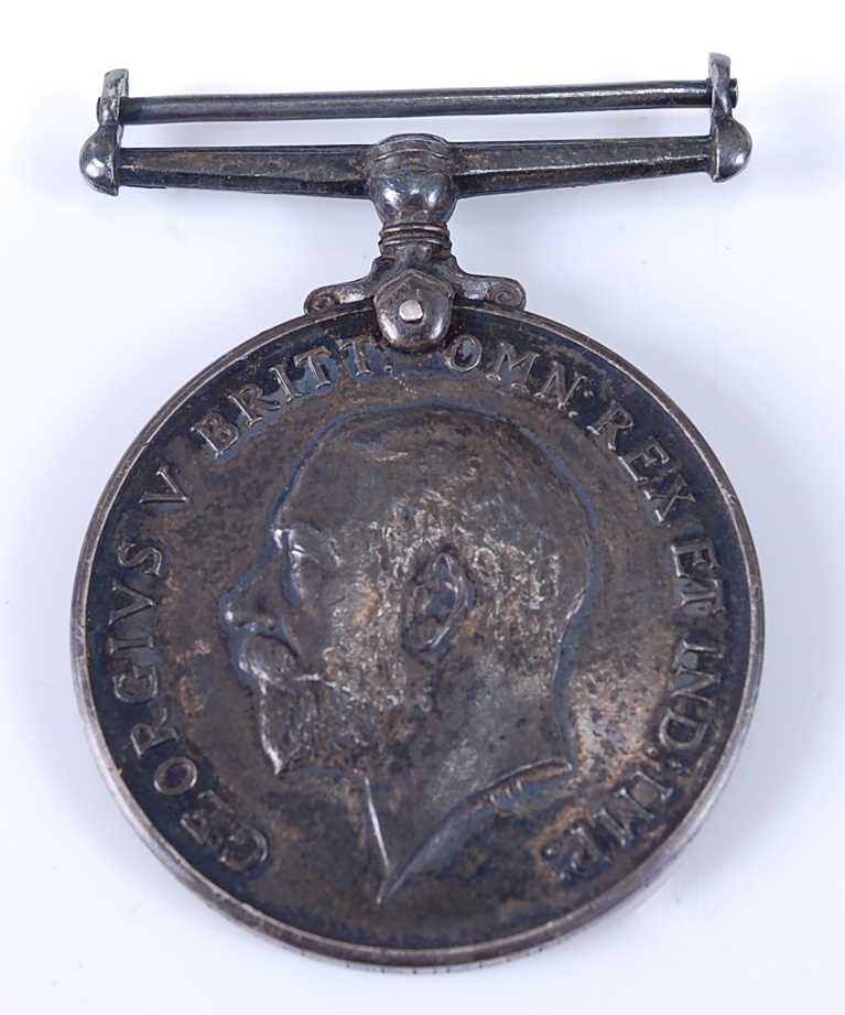 Lot 85 - A WW I British War medal, naming S-10038 PTE....