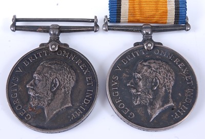 Lot 183 - A WW I British War medal, naming M2 - 187712...