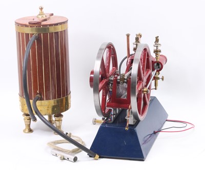 Lot 38 - A well engineered 1/8th scale model of a gas...