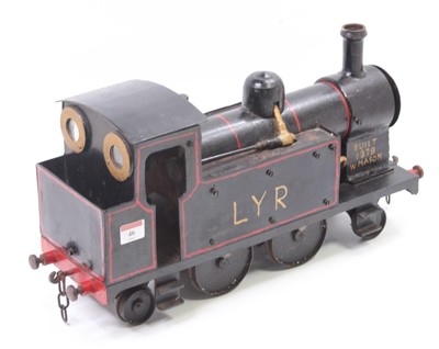 Lot 46 - 3.5 inch gauge live steam model of LYR 2-4-2...
