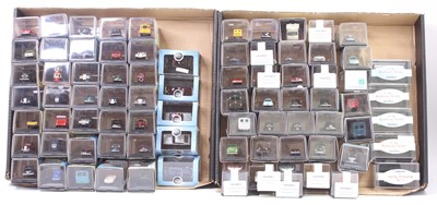 Lot 718 - 80 plastic cased Oxford Diecast 1/76th scale...