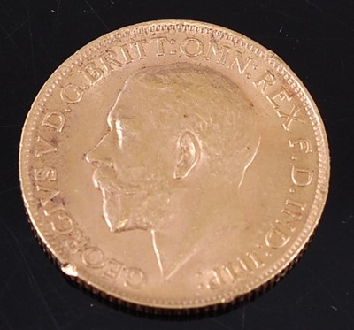 Lot 2206 - Great Britain, 1912 gold full sovereign,...