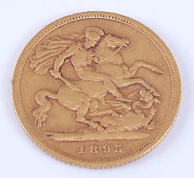 Lot 2073 - Great Britain, 1895 gold half sovereign,...