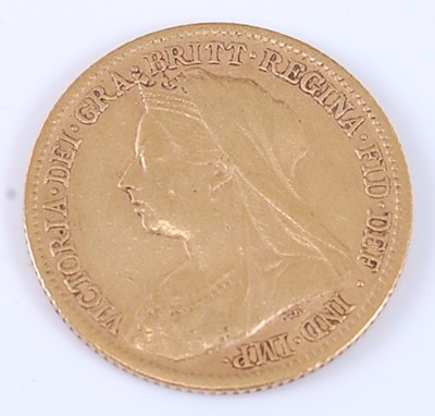 Lot 2074 - Great Britain, 1889 gold half sovereign,...