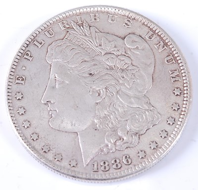 Lot 2107 - United States of America, 1886 silver Morgan...