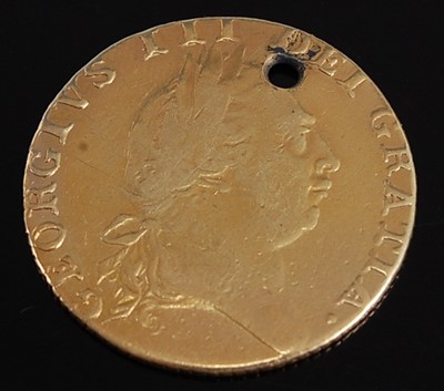 Lot 2215 - Great Britain, 1788 gold full spade guinea,...