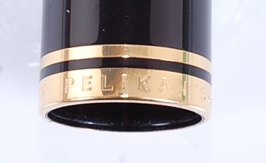 Lot 58 - A Pelikan Souverän M1000 fountain pen in black....