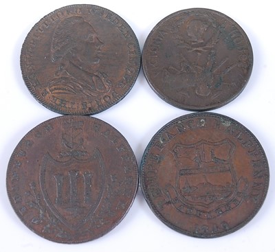 Lot 2109 - Great Britain, 1794 copper halfpenny token,...